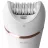 Epilator PHILIPS BRE735/00, 32 pensete, 2 trepte de viteza, 8 duze, Alb