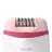 Epilator PHILIPS BRP506/00, 8 pensete, 2 trepte de viteza, Perie de curatat, Penseta, Epilator, Mini epilator, Alb, Roz