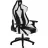 Fotoliu Gaming Genesis Nitro 650, Howlite White, Nylon, Piele, Gazlift, 150 kg, 160-195 cm, Negru, Alb