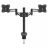 Suport perete BARKAN Monitor Desk mount Barkan E642 Black, 5.7"-17.7", Tilt, 100x100, 12 kg, Negru