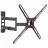 Suport perete BARKAN BM343LP, 13", 65", Tilt, 75x75, 100x100, 200x200, 300x300, 400x400, 36 kg, Negru