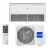 Aparat de aer conditionat HAIER AC105S2SH1FA/1U105S2SS2FA, 36000 BTU, 100 m2, 37 dB, Functie racire, Functie incalzire, Alb