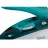 Утюг Floria ZLN4223, 1100 Вт, 80 мл, Подошва Stainless steel, Зеленый, Белый
