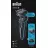 Aparat de ras electric BRAUN 50-M1200s Mint, Plasa, Acumulator, Negru, Turcoaz
