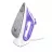 Fier de calcat BRAUN SI3042VI, 2350 W, 45 g/min, 160 g/min, 270 ml, Talpa SuperCeramic 3D FreeGlide, Violet, Alb