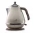 Ceainic electric Delonghi KBOV2001, 1.7 l, 2000 W, Inox, Bej