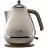 Ceainic electric Delonghi KBOV2001, 1.7 l, 2000 W, Inox, Bej