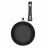 Tigaie RESTO ARIES 93014, 28 cm, Aluminiu forjat, Аcoperire antiaderenta marmura, Negru