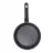 Сковорода RESTO ATIK 93402, 24 см, Кованый алюминий, Антипригарное мраморное покрытие, Черный