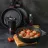 Tigaie Wok POLARIS PRO collection-28W, 28 cm, Aluminiu forjat, Аcoperire antiaderenta DIAMANT -3X PRO, Negru