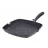 Tigaie grill RESTO MERIDIANA 93406, 28 cm, Aluminiu turnat, Аcoperire antiaderenta marmura, Negru