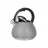 Ceainic cu fluier RESTO 90605, 2.7 l, Inox, Plastic, Negru, Argintiu