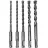 Set burghiuri MAKITA D-36049 (5 buc), 6, 8, 10, 12 mm