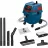 Aspirator industrial BOSCH GAS 25 L SFC 220 - 240 V 248 mbar, 1200 W, 248 mbar, 20 l, Albastru, Rosu
