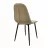 Scaun DP M-01-3 HLR-8 CAPPUCINO VELVET, Metal, Catifea, Stofa, Cappucino