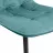 Стул DP M-01-3 HLR-60 GREEN CATIFEA, Металл, Ткань, Бархат, Зеленый
