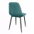 Стул DP M-01-3 HLR-60 GREEN CATIFEA, Металл, Ткань, Бархат, Зеленый