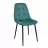 Стул DP M-01-3 HLR-60 GREEN CATIFEA, Металл, Ткань, Бархат, Зеленый
