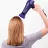 Uscator de par BABYLISS 5781PE, 2300 W, 2 treapta de viteza, 3 regimuri de temperatura, Functie ionica, Albastru