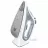 Утюг BRAUN SI3054GY, 2400 Вт, 45 г/мин, 180 г/мин, 270 мл, Подошва SuperCeramic 3D FreeGlide, Белый, Серый