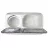 Masina de spalat rufe semiautomata SATURN ST-WK 7618, 6.5 kg, 1300 RPM, Alb, A