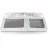 Masina de spalat rufe semiautomata SATURN ST-WK 7618, 6.5 kg, 1300 RPM, Alb, A