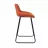 Scaun de bar DP Nicole CFS Hoker LB SORO-51 +BLACK LEG ORANGE