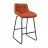 Scaun de bar DP Nicole CFS Hoker LB SORO-51 +BLACK LEG ORANGE