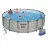 Bazin cu cadru metalic BESTWAY 5619EBW Steel Pro Max, 19480 l, 488 x 488 x 122 cm