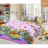 Lenjerie de pat Cottony SLP Muza, Pentru copii, Bumbac, Roz