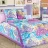 Lenjerie de pat Cottony SLPB Printesa, Pentru copii, Bumbac, Albastru deschis, Violet