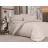 Lenjerie de pat Cottony SLPSL SATIN STRIPE VANILLA, 2 persoane, Satin de Lux, Vanilie