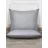 Lenjerie de pat Cottony SLPSL Stripe Satin Light Gray N9, 2 persoane, Satin de Lux, Gri deschis