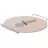 Tava MPM Pizza stone MPM SKP-1, Piatra, 33 cm, Roz