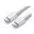 Кабель UGREEN Type-C Male to Type-C Male 100W 5A (2m), White
