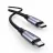 Cablu UGREEN USB-C 3.1 M/M Gen2 5A with Braided 1m, Black