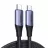 Cablu UGREEN USB-C 3.1 M/M GEN2 5A WITH BRAIDED 1M, BLACK