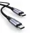 Cablu UGREEN USB-C 3.1 M/M GEN2 5A WITH BRAIDED 1M, BLACK