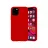 Чехол HELMET Case Liquid Silicone iPhone 11 Pro Max, Red