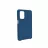 Husa HELMET Case Liquid Silicone - OPPO A74, Blue