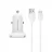 Incarcator masina Borofone Car Charger with Micro-USB BZ12A Lasting, White