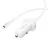 Incarcator masina Borofone Car Charger with Type-C to Lightning Cable BZ12B Lasting, White