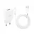 Зарядное устройство Hoco Wall Charger with Lightning Сable N9 Especial (EU), White