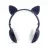 Наушники проводные с микрофоном KEEKA Headphones BK1 Dark Blue