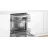 Masina de spalat vase incorporabila BOSCH SMV25EX00E, 13 seturi, 5 programe, Control electronic, 60 cm, Alb, А+