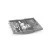 Masina de spalat vase incorporabila BOSCH SMV25EX00E, 13 seturi, 5 programe, Control electronic, 60 cm, Alb, А+
