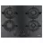 Варочная газовая панель FRANKE FHCR 604 4G HE BK C Nero ( 106.0374.280 ), 4 конфорки, Закаленное стекло, Электроподжиг, Черный