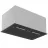 Hota HANSA OMP6553BGH, 500 m³/h, 1 motor, 55 cm, Filtru din aluminiu absorbant de grasimi, Negru
