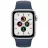 Smartwatch APPLE SE 40mm/Silver Aluminum Case with Abyss Blue Sport Band, MKNY3 GPS Blue, IOS, AMOLED, 1.57", AGPS, GPS, Bluetooth