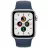 Смарт часы APPLE SE 40mm/Silver Aluminum Case with Abyss Blue Sport Band, MKNY3 GPS Blue, IOS, AMOLED, 1.57", AGPS, GPS, Bluetooth